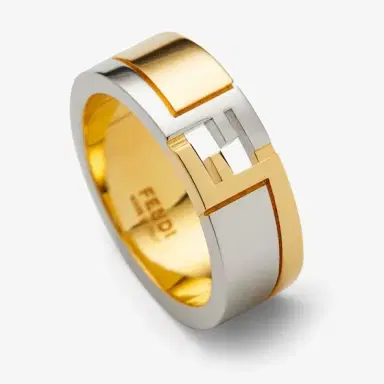 Fendi Ff Cube Ring | Thumbnail 2 Fendi Ff Cube Ring | Thumbnail 2