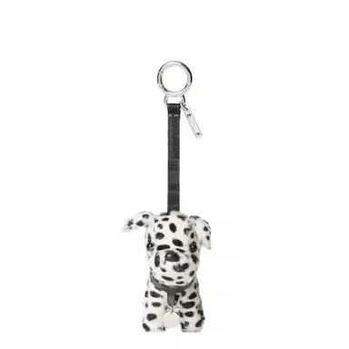 Fendi Bag charm made of black and white spotted pony hair-effect | Thumbnail 1 Fendi Bag charm made of black and white spotted pony hair-effect | Thumbnail 1