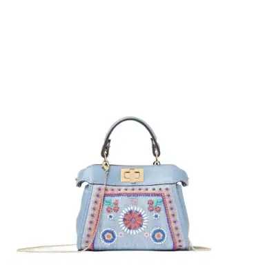 Fendi Iconic Nano Peekaboo bag with every detail recreated | Thumbnail 1 Fendi Iconic Nano Peekaboo bag with every detail recreated | Thumbnail 1