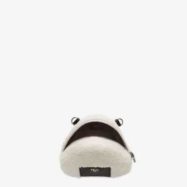 Fendi Onigiri-shaped mini-bag with zip closure | Thumbnail 3 Fendi Onigiri-shaped mini-bag with zip closure | Thumbnail 3
