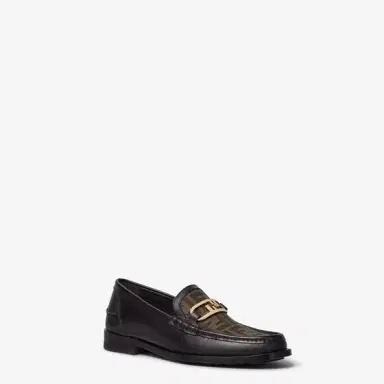 Fendi Loafers with visible stitched shoe apron and vamp decorated | Thumbnail 2 Fendi Loafers with visible stitched shoe apron and vamp decorated | Thumbnail 2