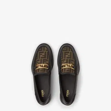 Fendi Loafers with visible stitched shoe apron and vamp decorated | Thumbnail 4 Fendi Loafers with visible stitched shoe apron and vamp decorated | Thumbnail 4