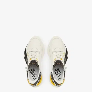 Fendi Slip-on trainers with elasticated laces, side zip | Thumbnail 4 Fendi Slip-on trainers with elasticated laces, side zip | Thumbnail 4