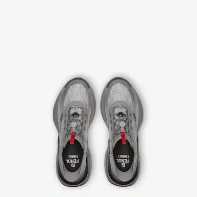 Fendi Slip-on running sneakers featuring elastic laces with lock | Thumbnail 4 Fendi Slip-on running sneakers featuring elastic laces with lock | Thumbnail 4