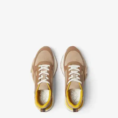Fendi Flow trainers with laces and a wavy sole carved | Thumbnail 4 Fendi Flow trainers with laces and a wavy sole carved | Thumbnail 4