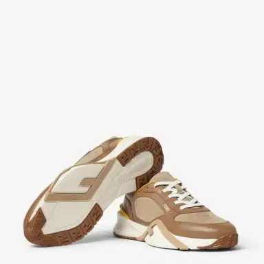 Fendi Flow trainers with laces and a wavy sole carved | Thumbnail 5 Fendi Flow trainers with laces and a wavy sole carved | Thumbnail 5