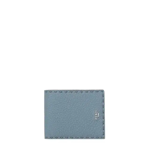 Bi-fold wallet features four card slots, a pocket Bi-fold wallet features four card slots, a pocket