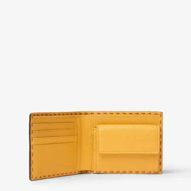 Fendi Bi-fold wallet features four card slots, a pocket | Thumbnail 2 Fendi Bi-fold wallet features four card slots, a pocket | Thumbnail 2