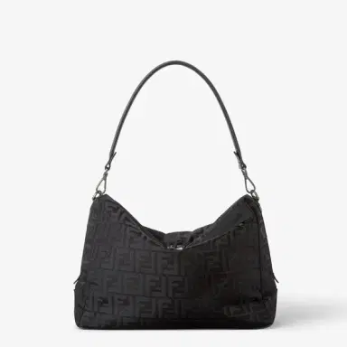 Fendi Large Lui bag with a soft design, made of black | Thumbnail 2 Fendi Large Lui bag with a soft design, made of black | Thumbnail 2