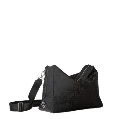 Fendi Large Lui bag with a soft design, made of black | Thumbnail 1 Fendi Large Lui bag with a soft design, made of black | Thumbnail 1