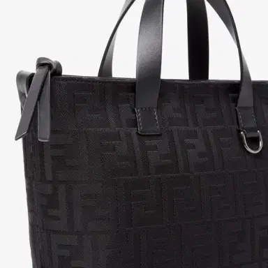 Fendi Small Ff Squared Shopping Bag | Thumbnail 5 Fendi Small Ff Squared Shopping Bag | Thumbnail 5