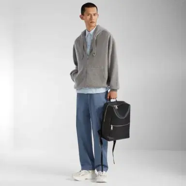 Fendi Lui backpack with a soft design, made of black | Thumbnail 7 Fendi Lui backpack with a soft design, made of black | Thumbnail 7