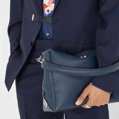 Fendi Large Lui bag with a soft design, made of abyss blue | Thumbnail 2 Fendi Large Lui bag with a soft design, made of abyss blue | Thumbnail 2