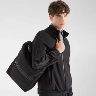 Fendi Lui backpack with a soft design, made of black padded | Thumbnail 2 Fendi Lui backpack with a soft design, made of black padded | Thumbnail 2