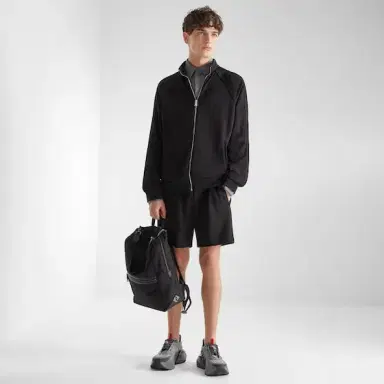 Fendi Lui backpack with a soft design, made of black padded | Thumbnail 7 Fendi Lui backpack with a soft design, made of black padded | Thumbnail 7