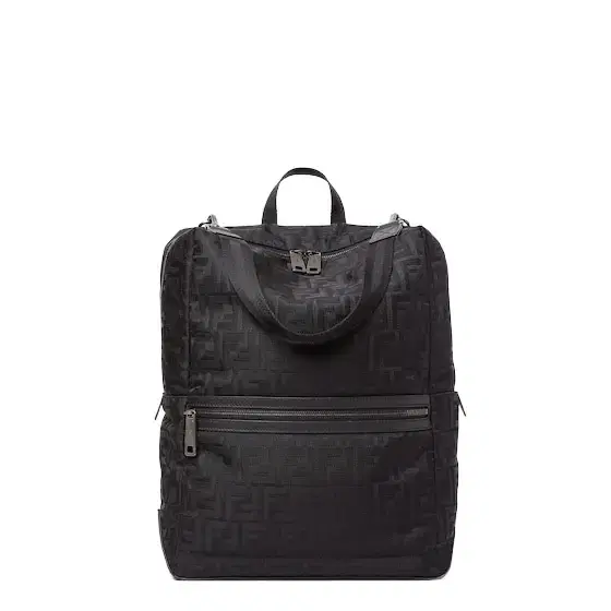 Lui backpack with a soft design, made of black padded Lui backpack with a soft design, made of black padded