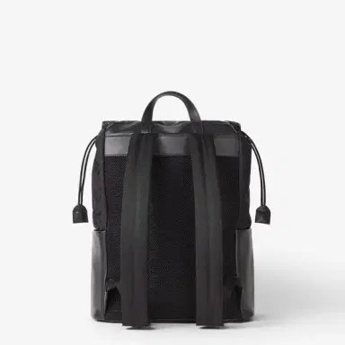 Fendi Flux backpack made of black padded FF nylon, with | Thumbnail 3 Fendi Flux backpack made of black padded FF nylon, with | Thumbnail 3