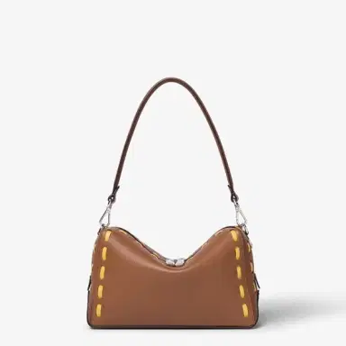 Fendi Medium Lui bag with a soft design, made of tan-colour | Thumbnail 2 Fendi Medium Lui bag with a soft design, made of tan-colour | Thumbnail 2
