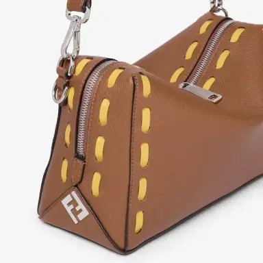 Fendi Medium Lui bag with a soft design, made of tan-colour | Thumbnail 5 Fendi Medium Lui bag with a soft design, made of tan-colour | Thumbnail 5