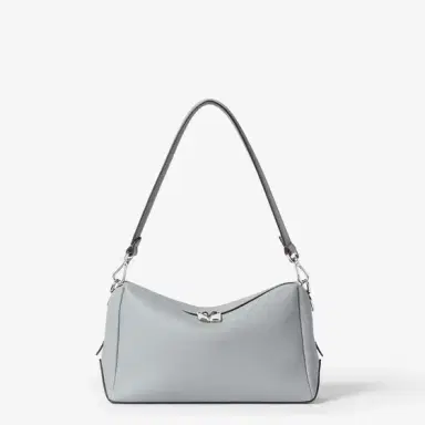 Fendi Medium Lui bag with a soft design, made of light grey | Thumbnail 3 Fendi Medium Lui bag with a soft design, made of light grey | Thumbnail 3