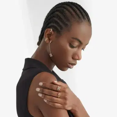 Fendi Thin ring with O'Lock motif | Thumbnail 2 Fendi Thin ring with O'Lock motif | Thumbnail 2