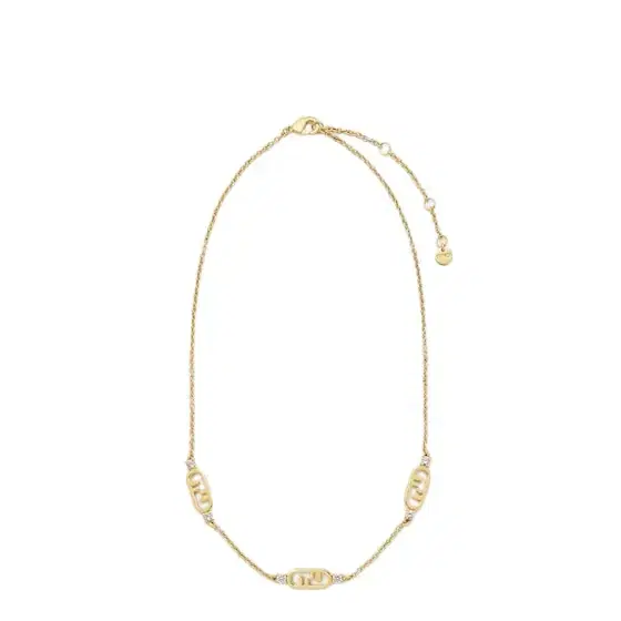 Chain necklace with O'Lock motif Chain necklace with O'Lock motif