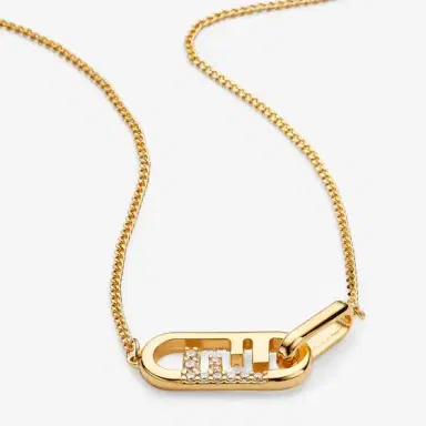 Fendi Necklace with O'Lock motif | Thumbnail 2 Fendi Necklace with O'Lock motif | Thumbnail 2