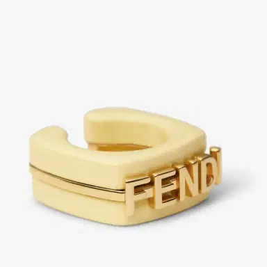 Fendi Single earcuff with a linear, elegant design, embellished | Thumbnail 2 Fendi Single earcuff with a linear, elegant design, embellished | Thumbnail 2