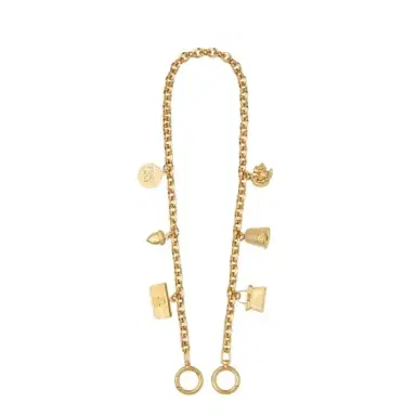 Fendi Chain mesh shoulder strap with round double clip, to use | Thumbnail 1 Fendi Chain mesh shoulder strap with round double clip, to use | Thumbnail 1