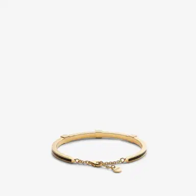 Fendi Slender, rigid bracelet with FF logo detail | Thumbnail 2 Fendi Slender, rigid bracelet with FF logo detail | Thumbnail 2