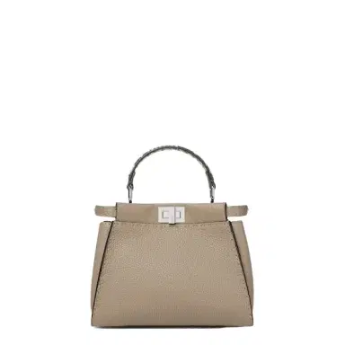 Fendi Small iconic Peekaboo bag made with 1048 hand-sewn | Thumbnail 1 Fendi Small iconic Peekaboo bag made with 1048 hand-sewn | Thumbnail 1