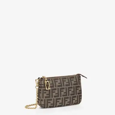 Fendi Tube pouch bag with fine, detachable chain strap, to carry | Thumbnail 2 Fendi Tube pouch bag with fine, detachable chain strap, to carry | Thumbnail 2