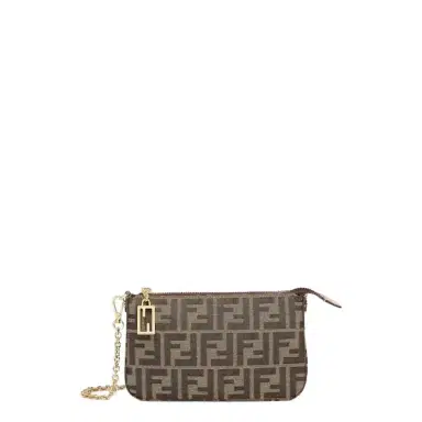Fendi Tube pouch bag with fine, detachable chain strap, to carry | Thumbnail 1 Fendi Tube pouch bag with fine, detachable chain strap, to carry | Thumbnail 1