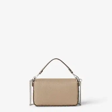 Fendi Mini iconic Baguette® bag made with 309 tone-on-tone macro | Thumbnail 3 Fendi Mini iconic Baguette® bag made with 309 tone-on-tone macro | Thumbnail 3