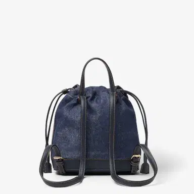 Fendi Backpack with a soft, deconstructed design decorated | Thumbnail 3 Fendi Backpack with a soft, deconstructed design decorated | Thumbnail 3