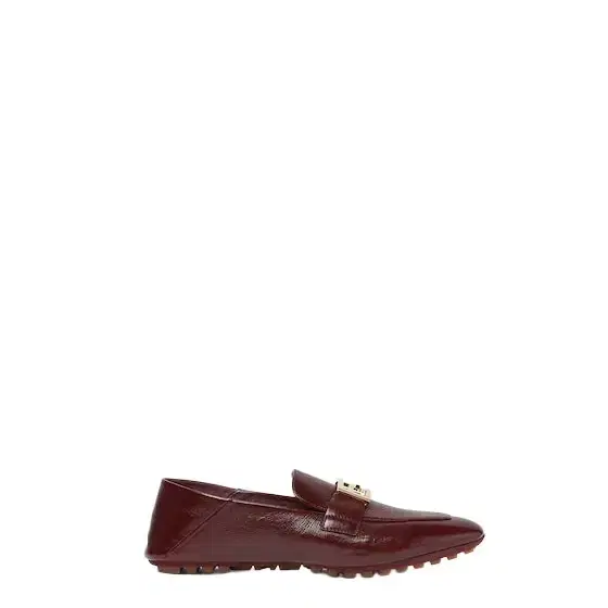 Driving loafers with FF Tube motif Driving loafers with FF Tube motif