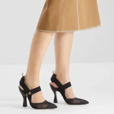 Fendi Streamlined and feminine Colibrì slingbacks | Thumbnail 5 Fendi Streamlined and feminine Colibrì slingbacks | Thumbnail 5