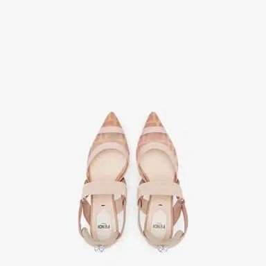 Fendi Colibrì ballet flats with rounded toe and elasticated | Thumbnail 4 Fendi Colibrì ballet flats with rounded toe and elasticated | Thumbnail 4