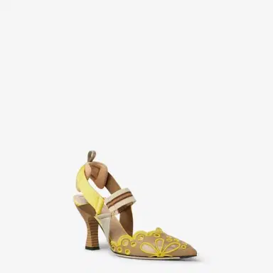 Fendi Streamlined and feminine Colibrì slingbacks | Thumbnail 2 Fendi Streamlined and feminine Colibrì slingbacks | Thumbnail 2