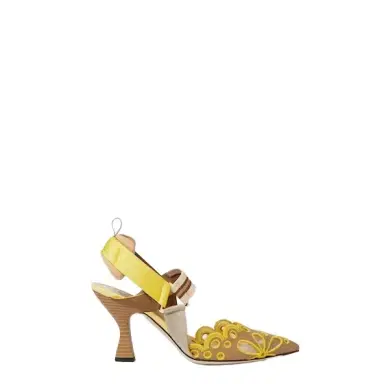 Fendi Streamlined and feminine Colibrì slingbacks | Thumbnail 1 Fendi Streamlined and feminine Colibrì slingbacks | Thumbnail 1