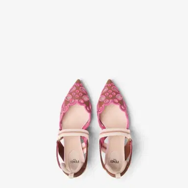 Fendi Streamlined and feminine Colibrì slingbacks | Thumbnail 4 Fendi Streamlined and feminine Colibrì slingbacks | Thumbnail 4