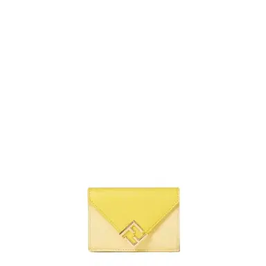 Fendi Ff Diamonds Micro Trifold | Thumbnail 1 Fendi Ff Diamonds Micro Trifold | Thumbnail 1