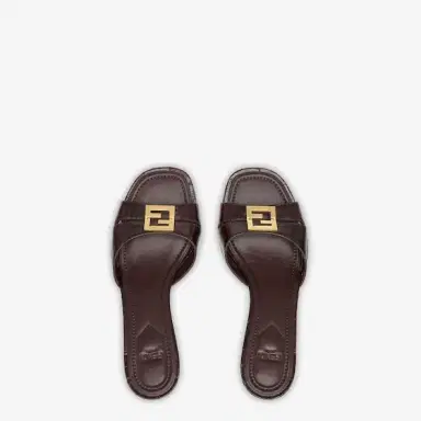 Fendi Slip-on sandals with square toes and two wrap-around bands | Thumbnail 4 Fendi Slip-on sandals with square toes and two wrap-around bands | Thumbnail 4