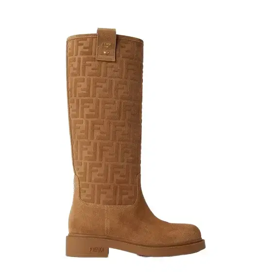 Tubular leg boots with round toe Tubular leg boots with round toe