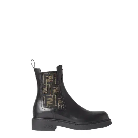 Filo biker boots with round toes and elastic inserts Filo biker boots with round toes and elastic inserts