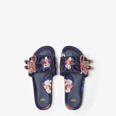 Fendi Wide-band flat slides | Thumbnail 4 Fendi Wide-band flat slides | Thumbnail 4