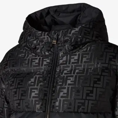 Fendi Parka with high collar and drawstring hood | Thumbnail 3 Fendi Parka with high collar and drawstring hood | Thumbnail 3