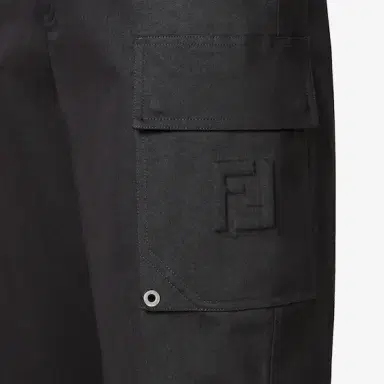 Fendi Cargo trousers with large patch pocket on the left leg | Thumbnail 3 Fendi Cargo trousers with large patch pocket on the left leg | Thumbnail 3