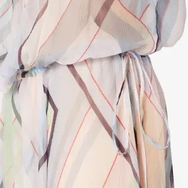 Fendi Sleeveless long dress with halter neck and adjustable | Thumbnail 3 Fendi Sleeveless long dress with halter neck and adjustable | Thumbnail 3