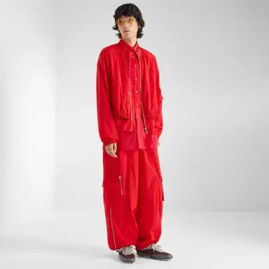 Fendi Parachute trousers with adjustable elastic inserts at | Thumbnail 4 Fendi Parachute trousers with adjustable elastic inserts at | Thumbnail 4